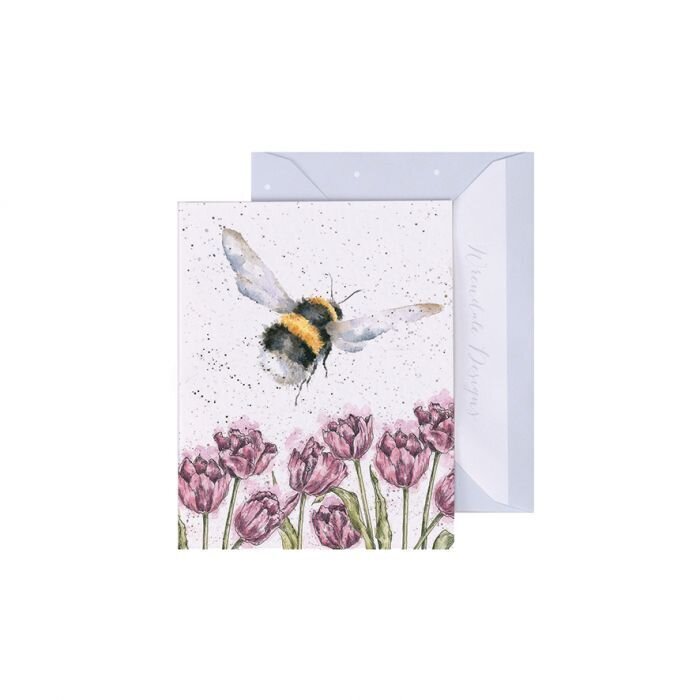 Wrendale Bee Flight Of The Bumblebee Enclosure Card