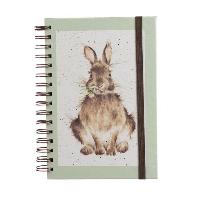 Wrendale Rabbit Daisy Spiral Notebook