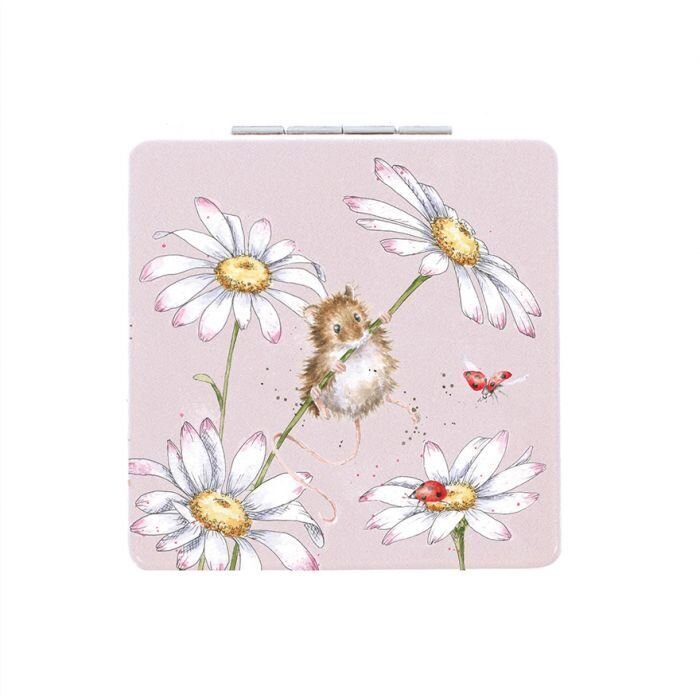 Wrendale Mouse Oops A Daisy Compact Mirror
