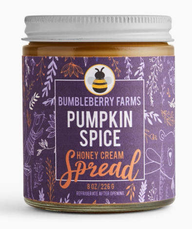 Pumpkin Spice Honey Spread 8oz