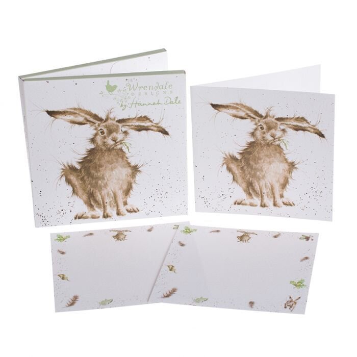 Wrendale Hare-Brained Notecard Pack