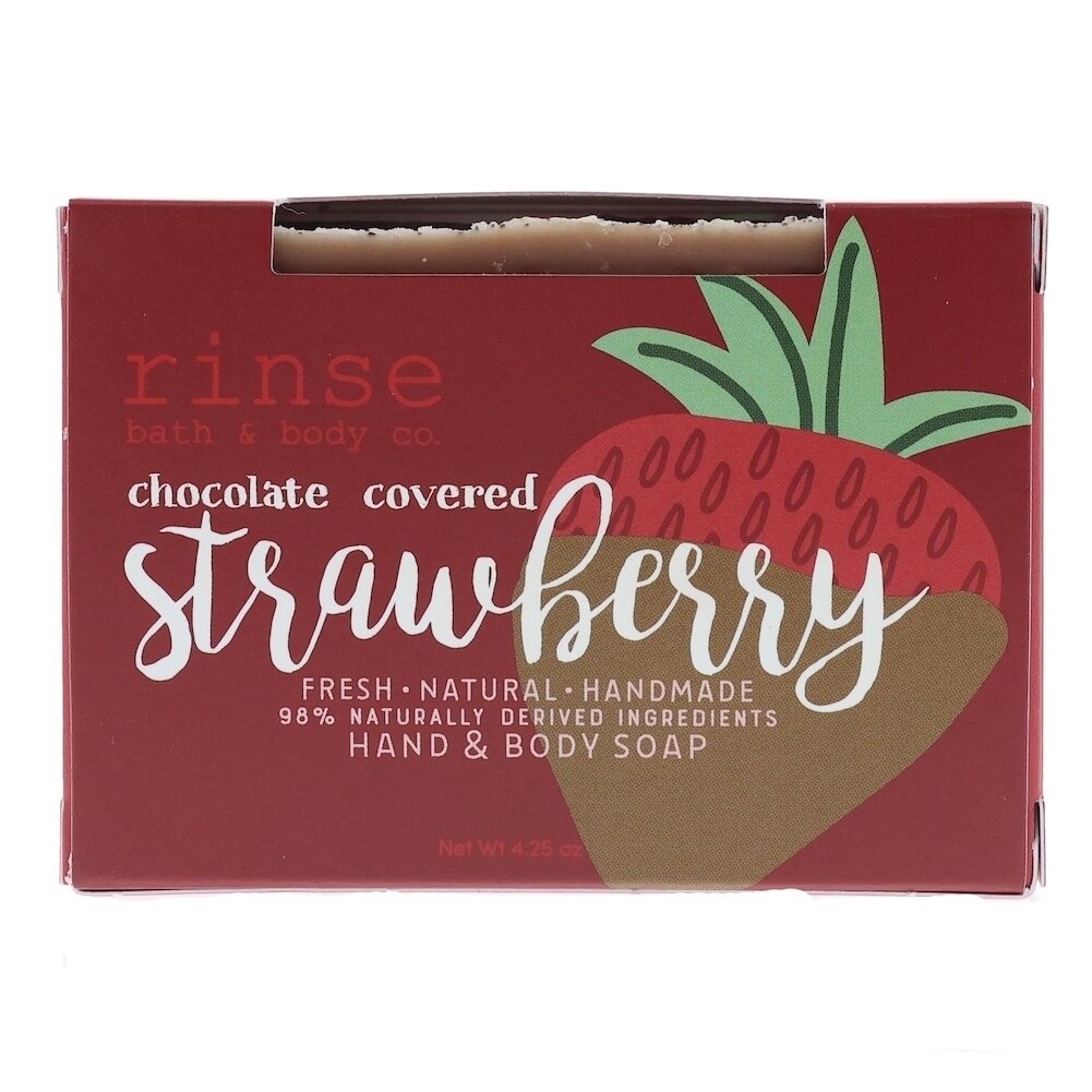 Rinse Chocolate Covered Strawberry Soap