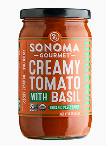 Creamy Tomato With Basil Pasta Sauce 15.5oz