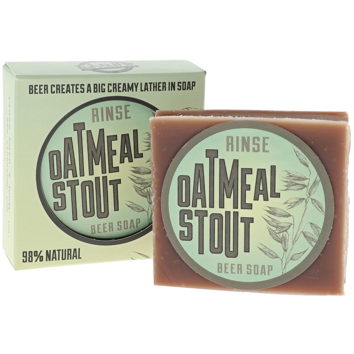 Rinse Oatmeal Stout Beer Soap