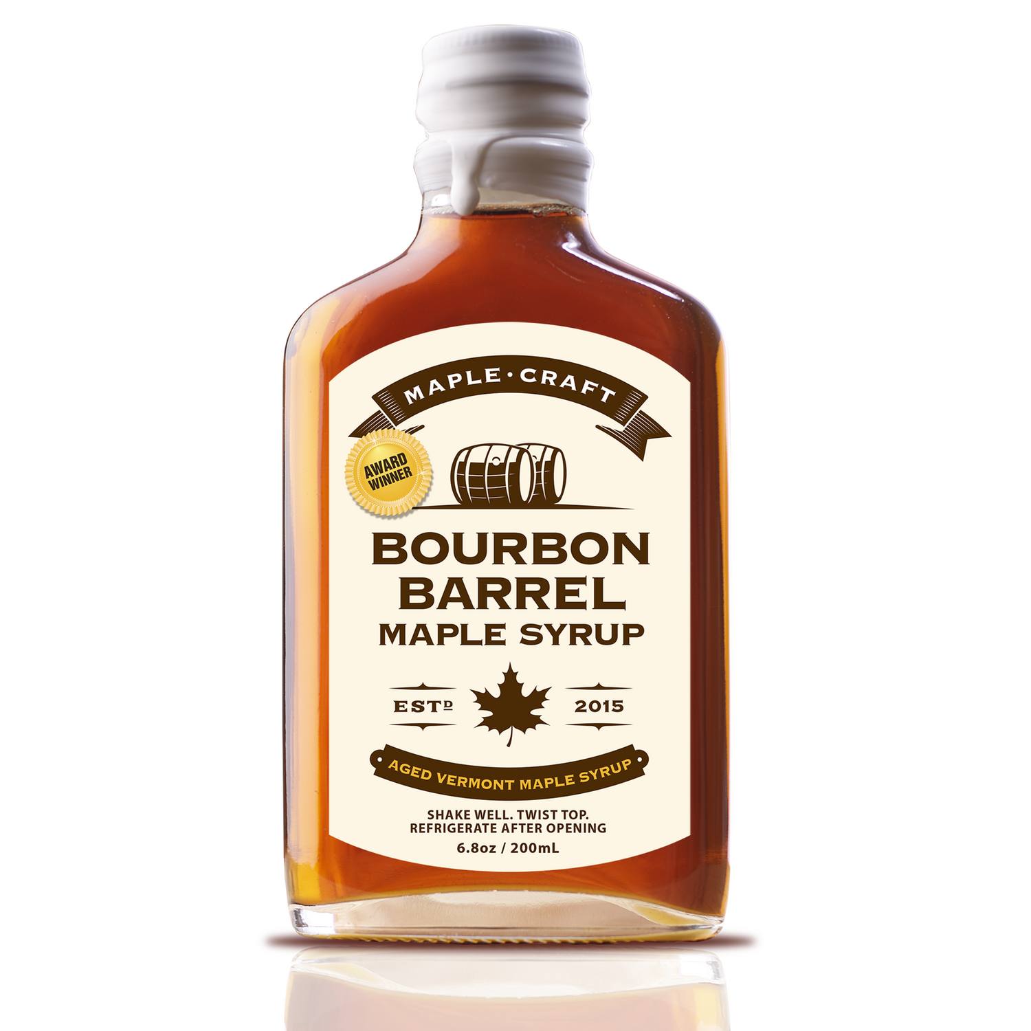 Bourbon Barrel Maple Syrup - Maple 200ml