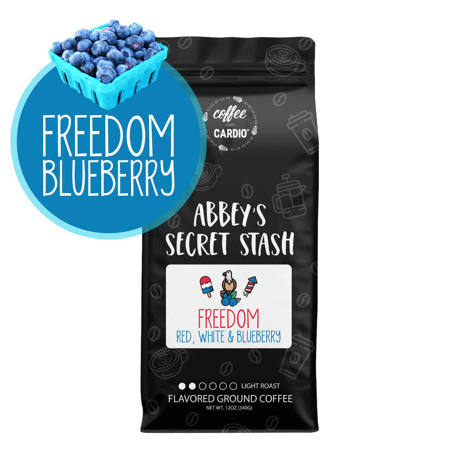 Coffee Over Cardio - Freedom Blueberry Coffee