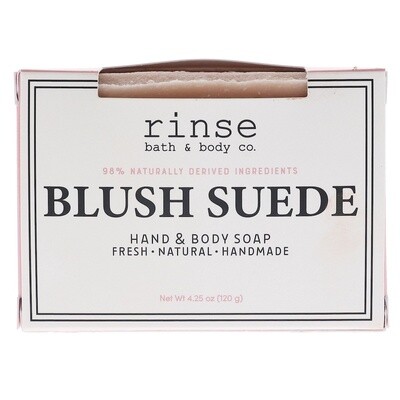 Rinse Blush Suede Soap