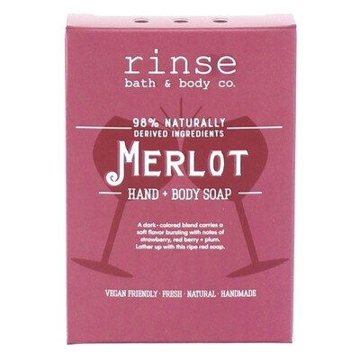 Rinse Merlot Mini Wine Soap