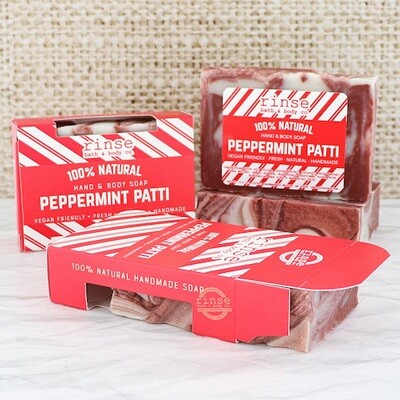 Rinse Peppermint Patti Holiday Soap