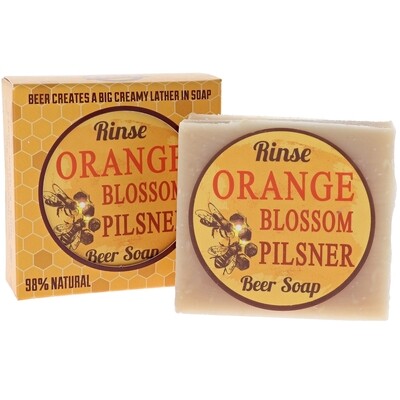Rinse Orange Blossom Pilsner Beer Soap