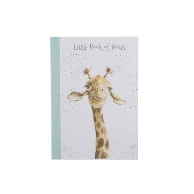 Wrendale Giraffe Head And Shoulders Paperback Notebook