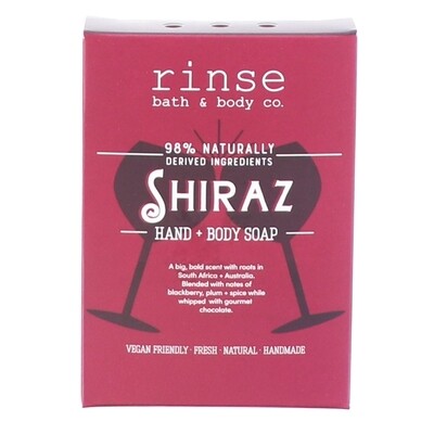 Rinse Shiraz Mini Wine Soap