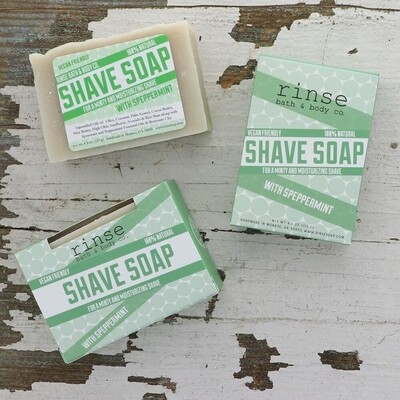Rinse Speppermint Shave Soap