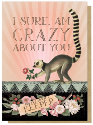 Meerkat Keeper Greeting Card