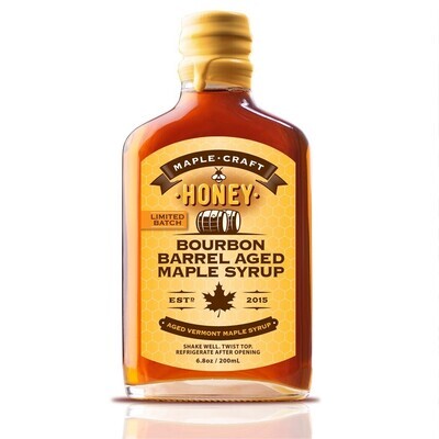 Bourbon Barrel Maple Syrup - Honey 200ml