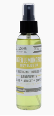 Rinse Ginger Lemongrass Body Bliss Oil