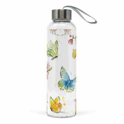Springtime 18.6oz Glass Water Bottle