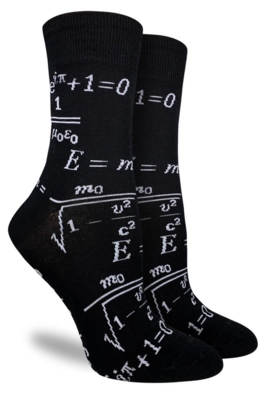 Women's Math Equation Socks - Socks 5-9