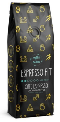 Coffee Over Cardio - Espresso Fit - Cafe Espresso Coffee Grounds