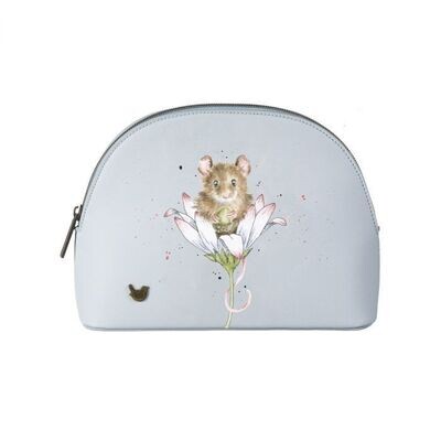 Wrendale Mouse Oops A Daisy Medium Cosmetic Bag