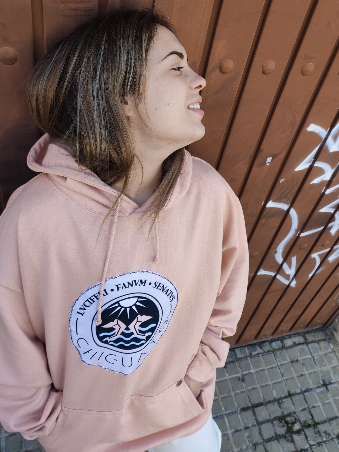 Sudadera con gorro LVCIFERI FANVUM SENATVUS