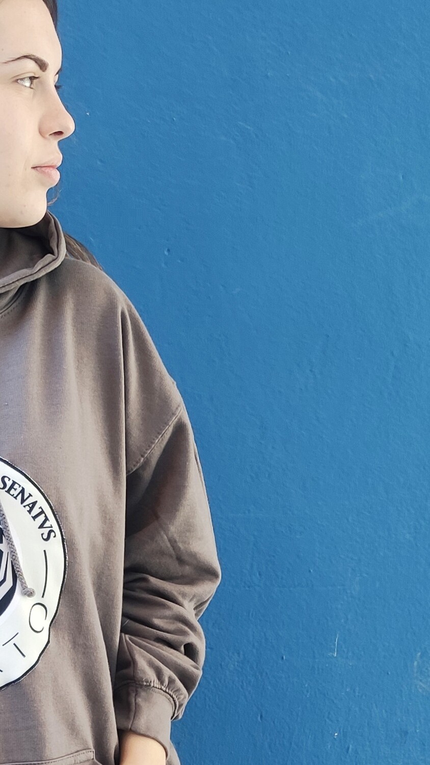 Sudadera con gorro LVCIFERI FANVUM SENATVUS