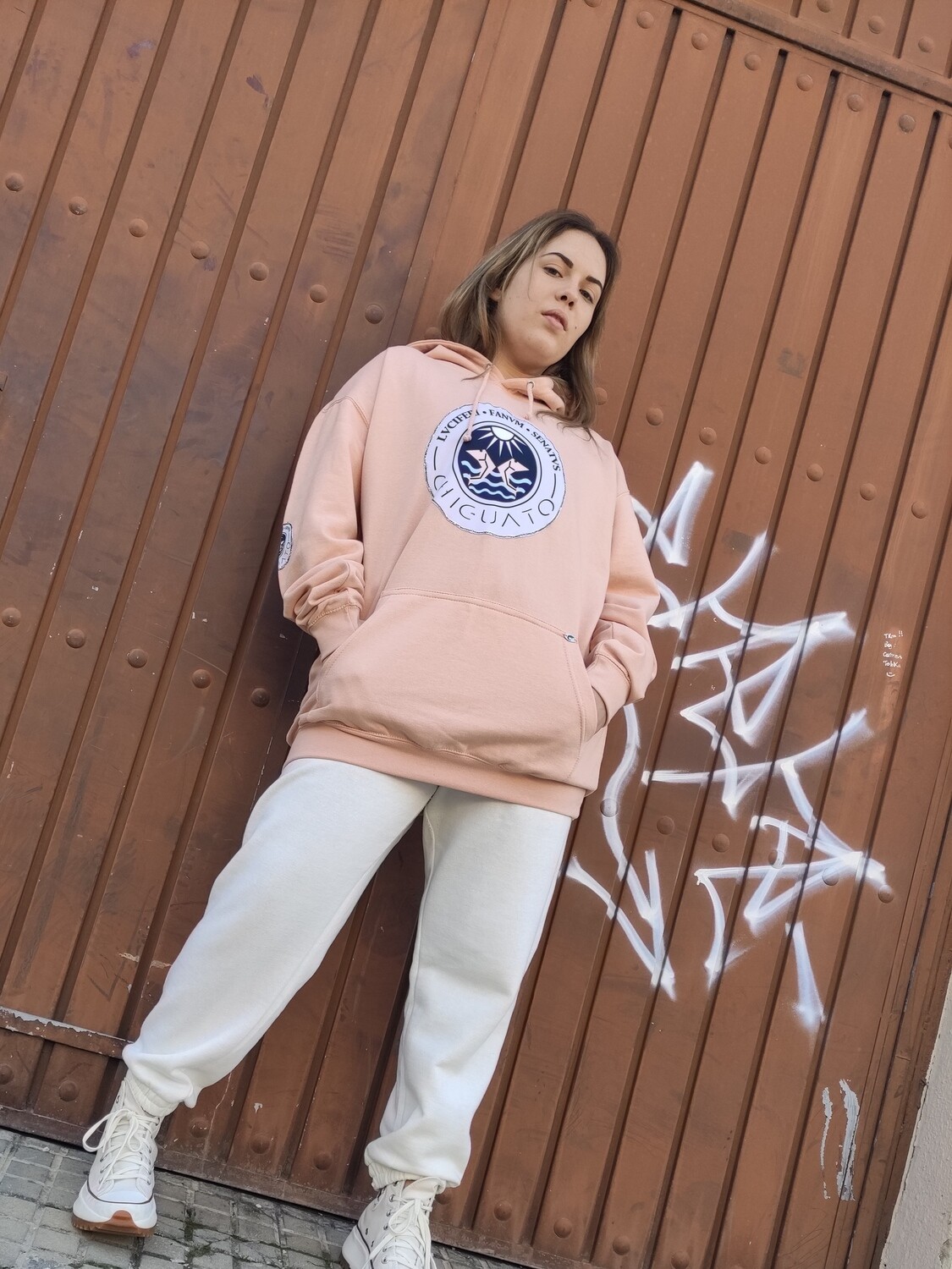 Sudadera con gorro LVCIFERI FANVUM SENATVUS
