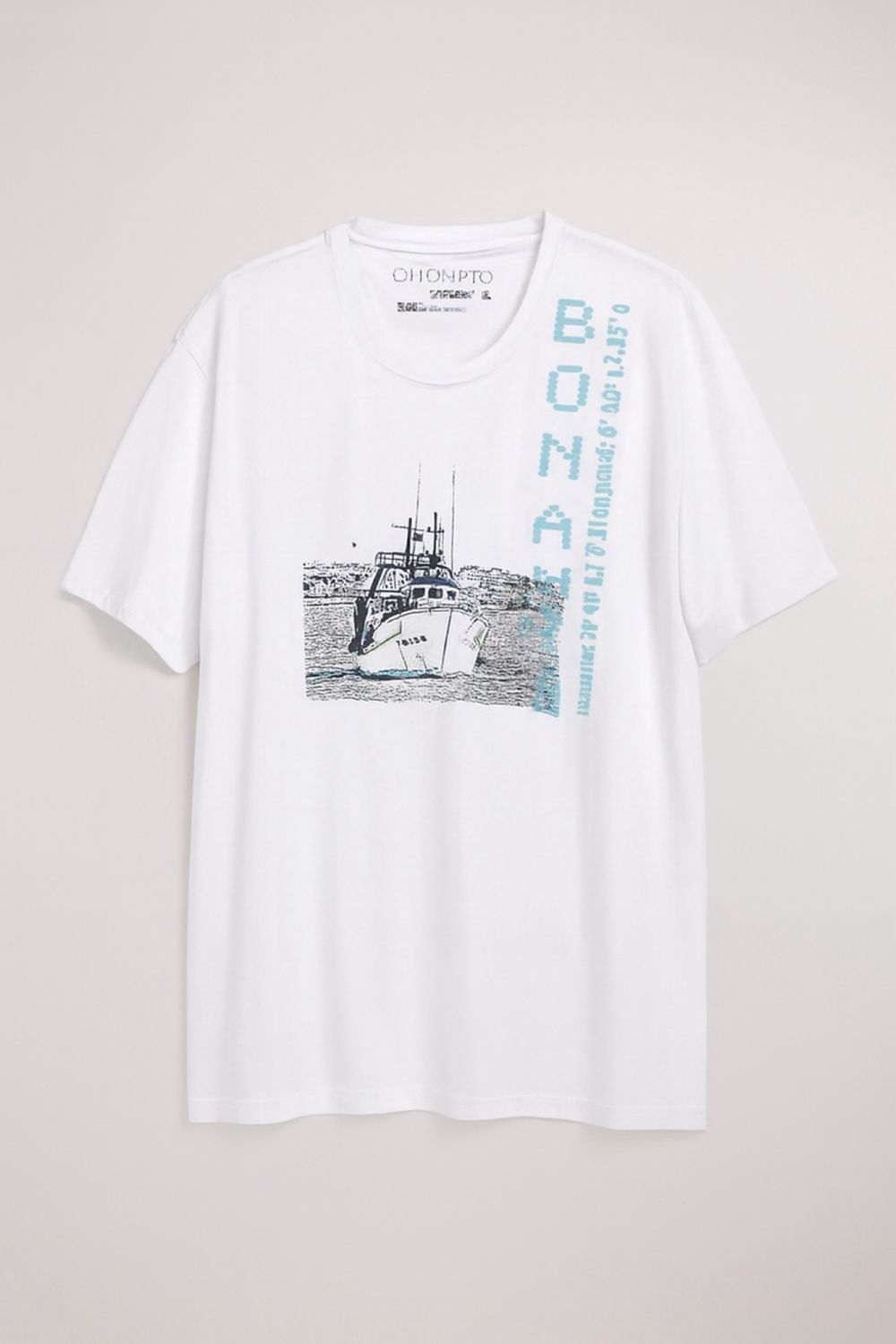 Bonanza camiseta blanca