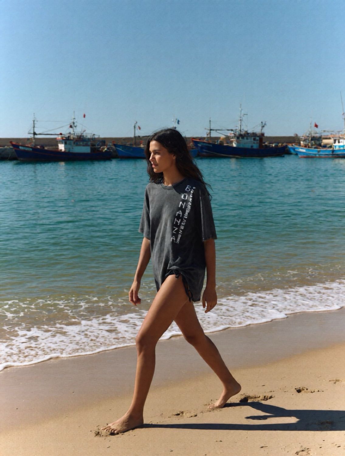 Camiseta negra lavaba Bonanza