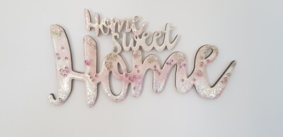 Home Sweet Home pink