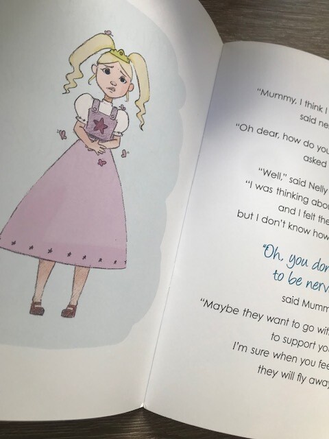 Mummy, I think I swallowed butterflies!