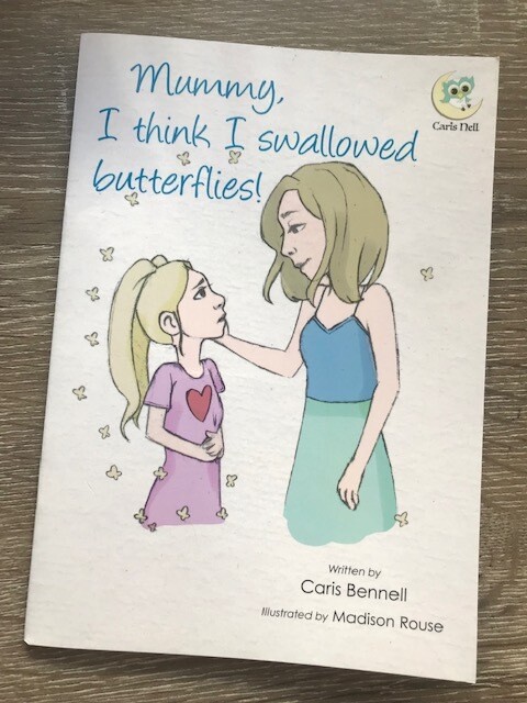 Mummy, I think I swallowed butterflies!
