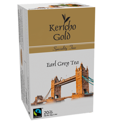 KERICHO GOLD EARL GREY TEA 20 TEA  BAGS