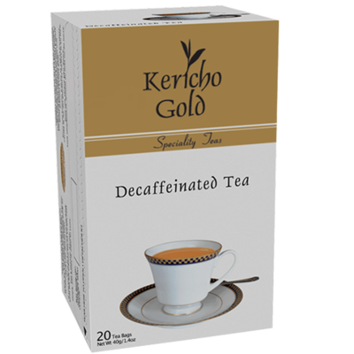 KERICHO GOLD DECAFFEINATED TEA 20 BAGS
