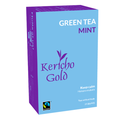 KERICHO GOLD TEA MINT 25 TEA BAGS