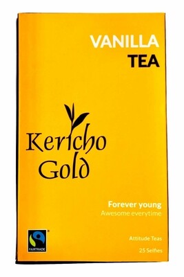 KERICHO GOLD VANILLA TEA 25 TEA BAGS