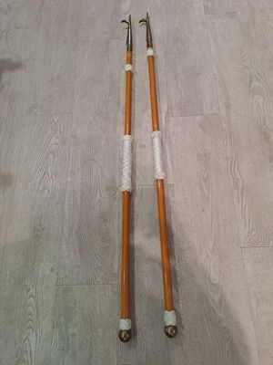 CEREMONIËLE PIKKEN ( Bootshaken - set van 2 )