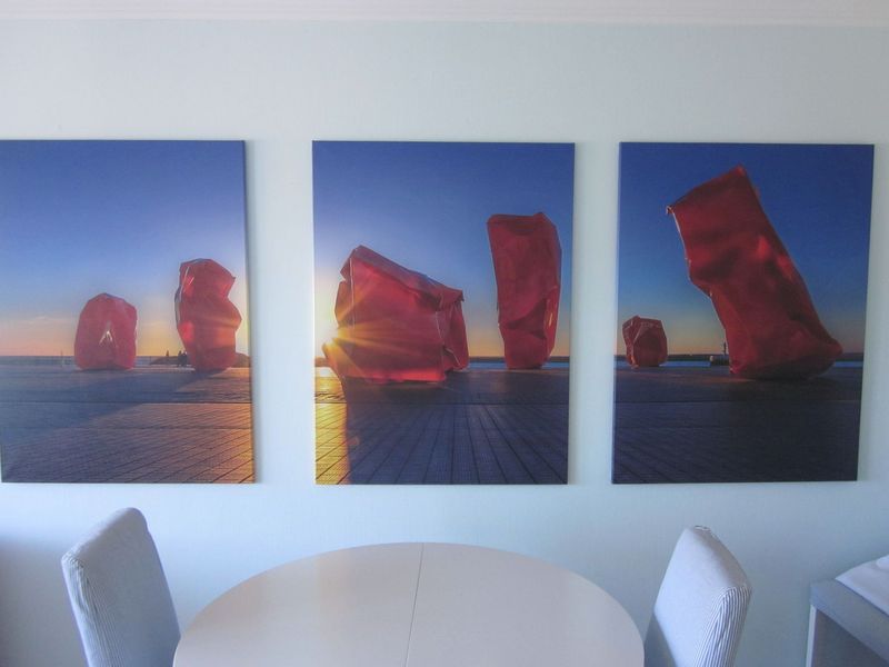 Print op doek op houten frame “Rock Strangers” van Arne Quinze