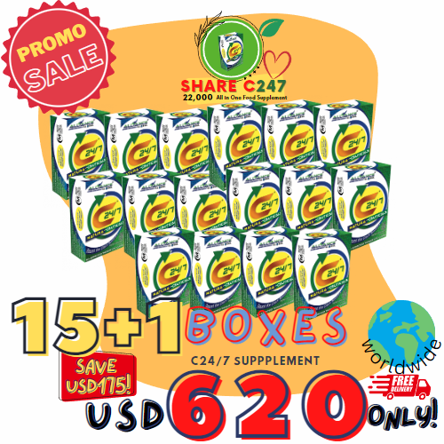 C24/7 Product Order (15+1 boxes)