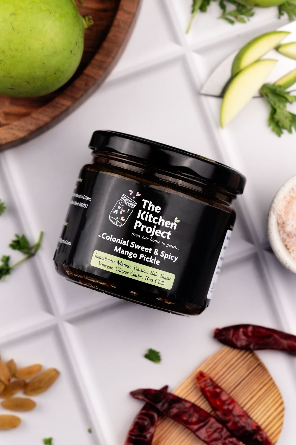 Colonial Sweet &amp; Spicy Mango Pickle - A Timeless Family Recipe
