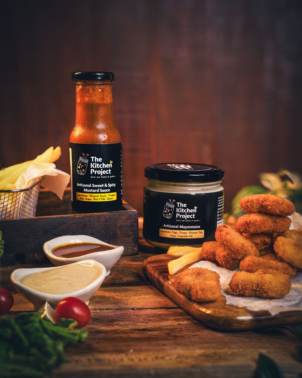 Artisanal Sweet &amp; Spicy Mustard Sauce - Bold Flavor, Strong Bite