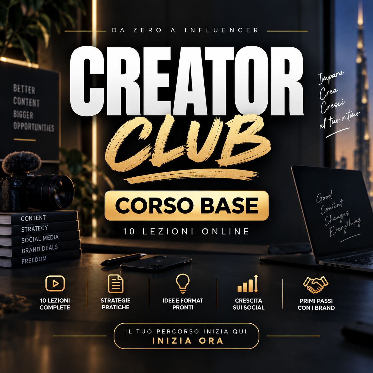 Creator Club – Corso Base Creator Club – Corso Base