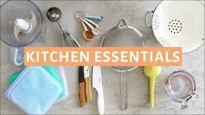 KITCHEN ESSENTIALS
