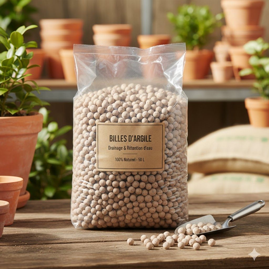 Billes d'argiles Naturen