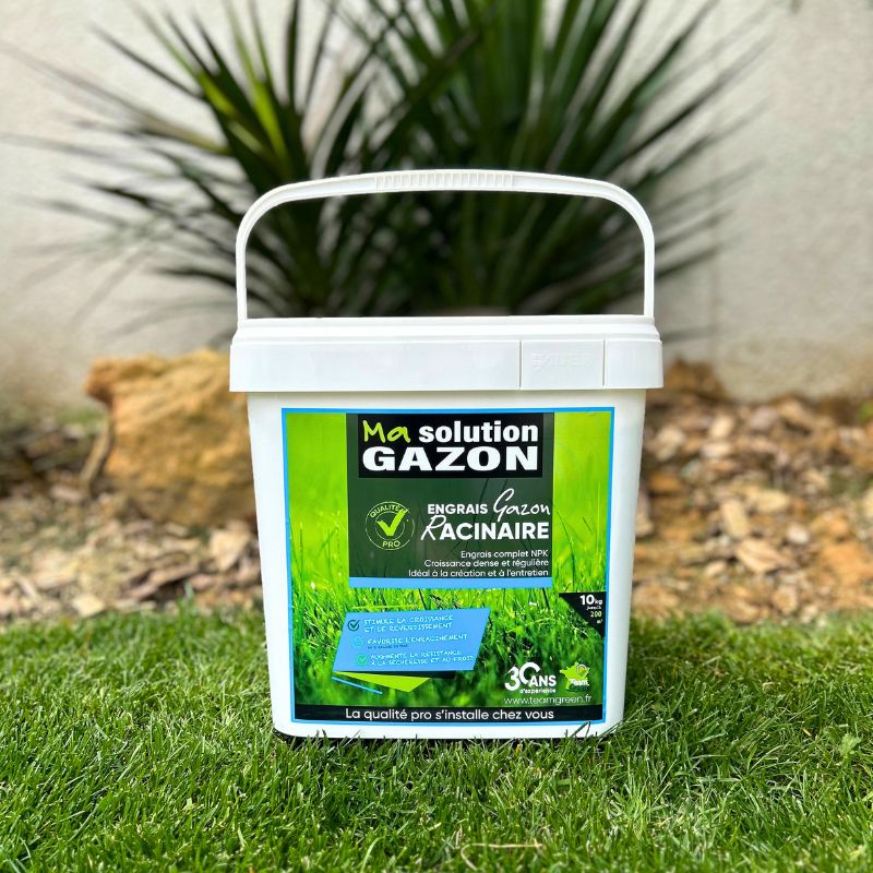 Engrais gazon racinaire TeamGreen Engrais gazon racinaire TeamGreen