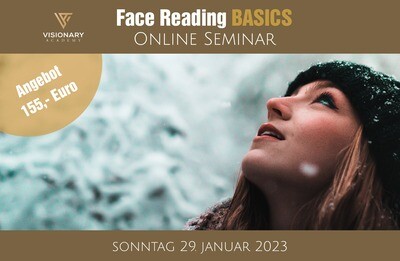 29.01. Face Reading BASICS - Online Seminar