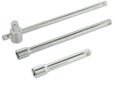 Handrad mit Verlängerungen 1/2 &quot;3 Stk.