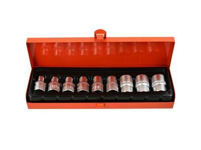 9 Stk. Satz Torx-Buchsen E10-24,1 / 2 "GEKO, Gehäuse (20)