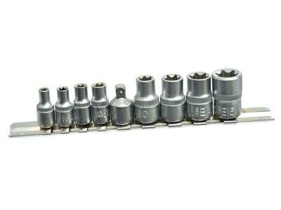 9 Stk. Satz Torxkappen E5-16, 1/4 & 3/8 "GEKO