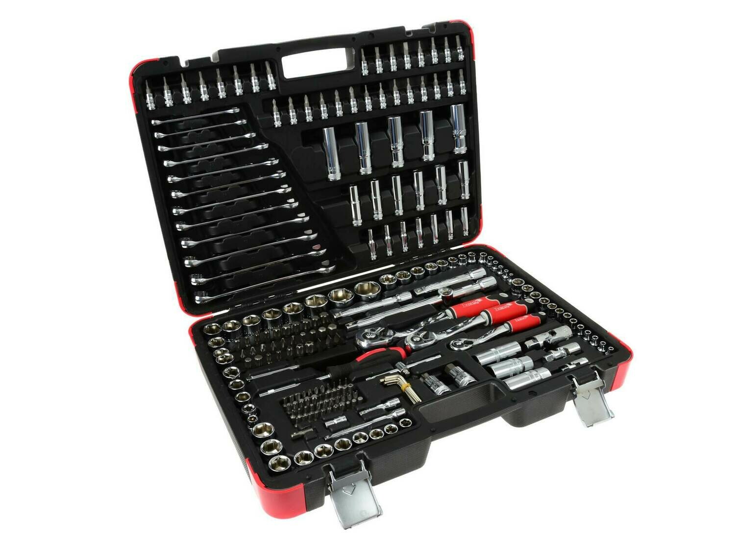 Ein Satz professioneller Steckschlüssel 216 Stk. 1/4 &quot;3/8&quot; 1/2 &quot;25 GW (1)